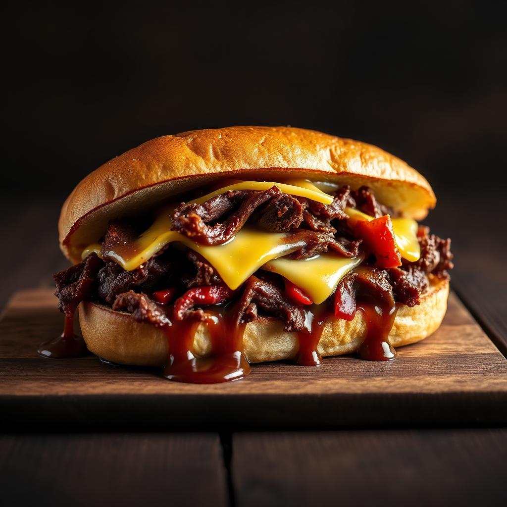 Hot Roast Beef & Cheese